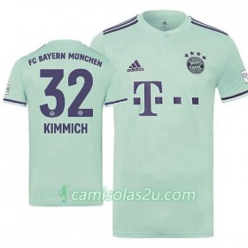 Camisolas de Futebol FC Bayern München Joshua Kimmich 32 Equipamento Alternativa 2018/19 Manga Curta